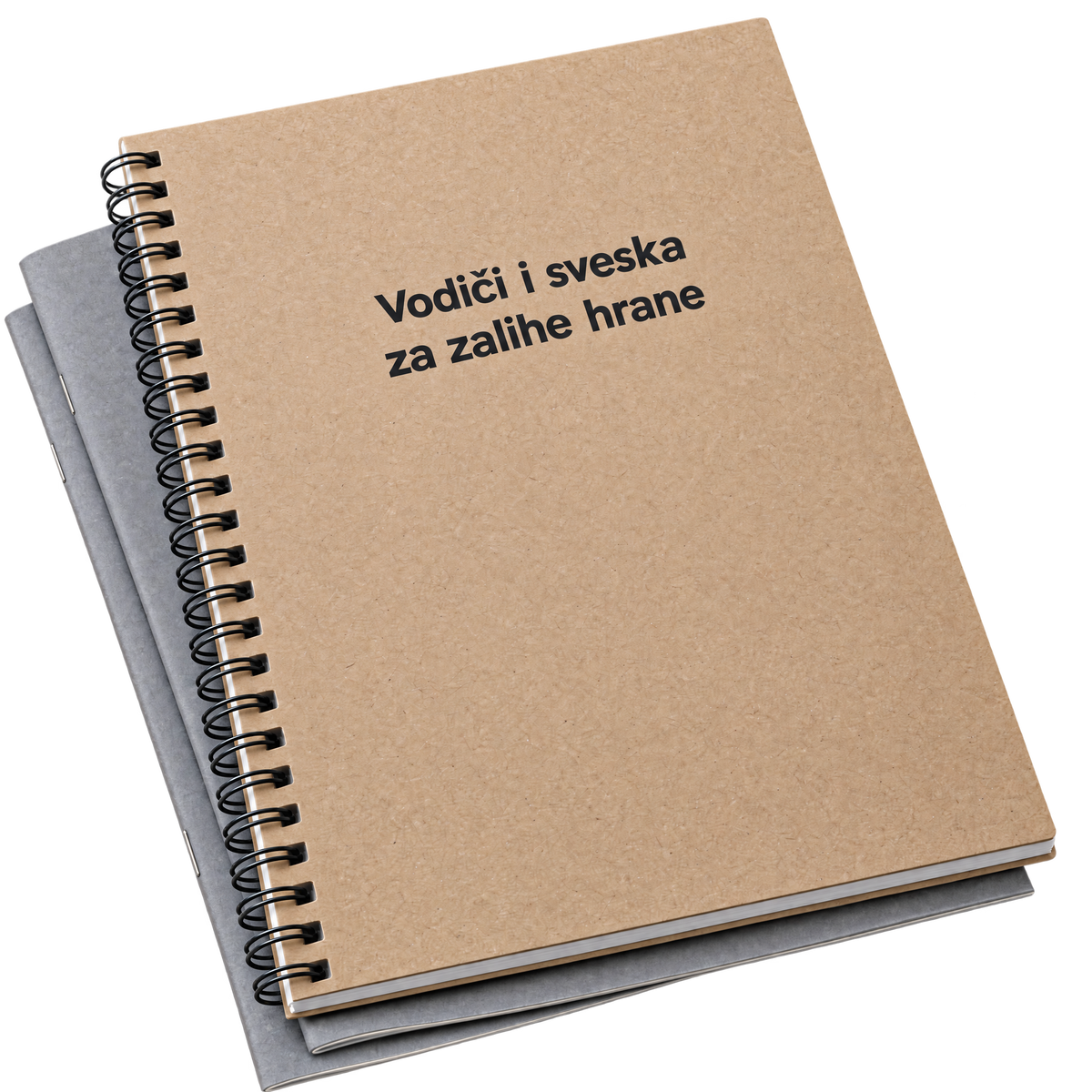 Vodiči i sveska za zalihe hrane