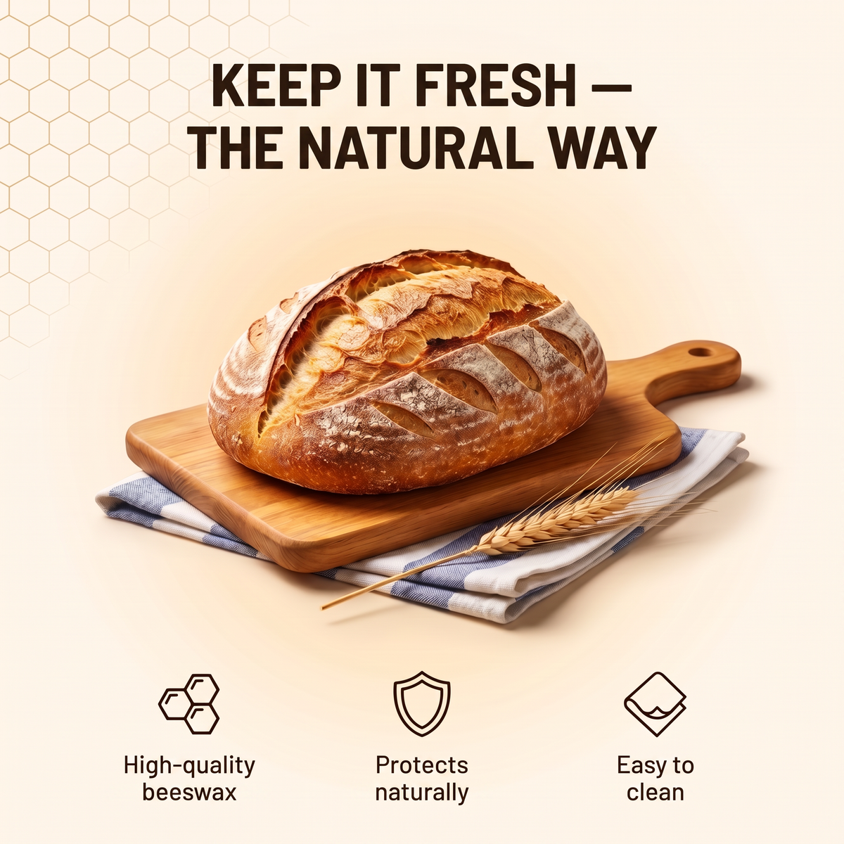 Keep your bread fresh, the natural way