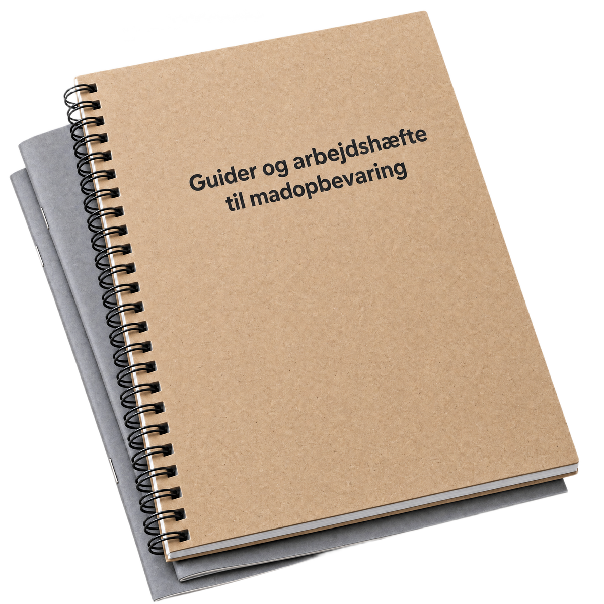Guider og arbejdshæfte til madopbevaring
