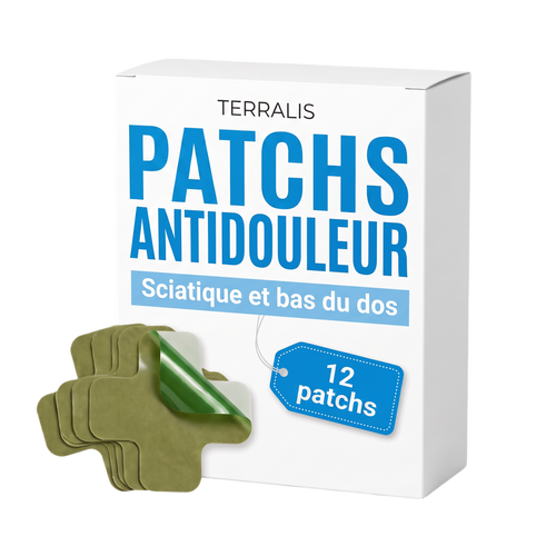 Patchs antidouleur sciatique et bas du dos