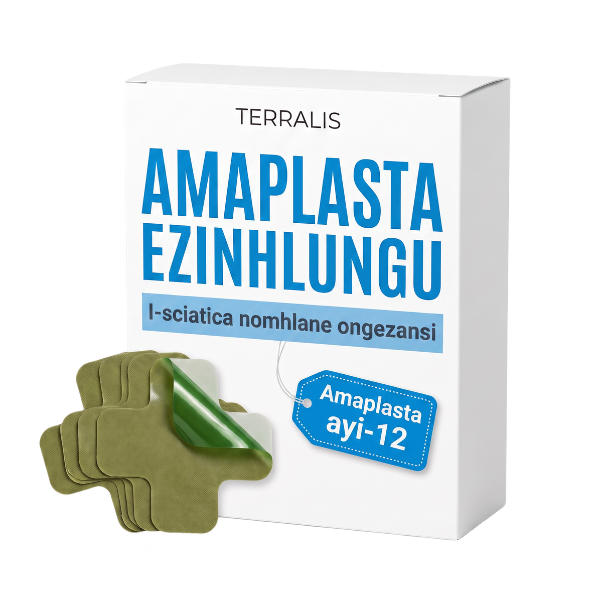 Amaplasta okwehlisa ubuhlungu be-sciatica nobuhlungu bomhlandla