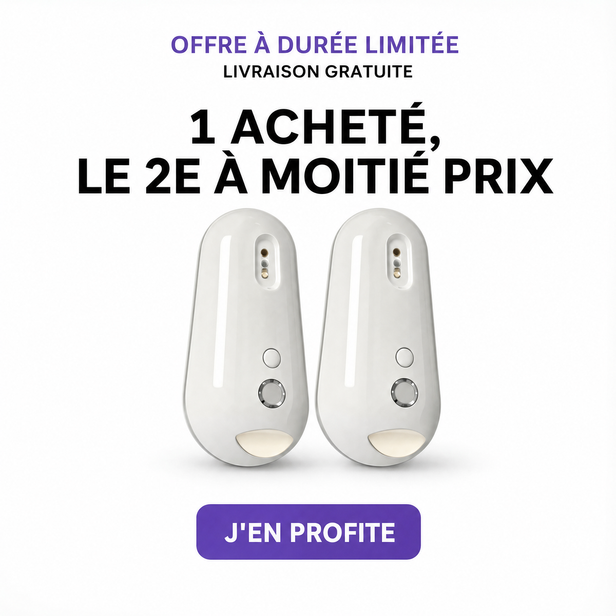 Stérilisateur UV pour toilettes Uvara - 4527UVR-MU