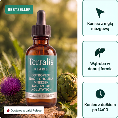 Butelka Klaris z pipetą