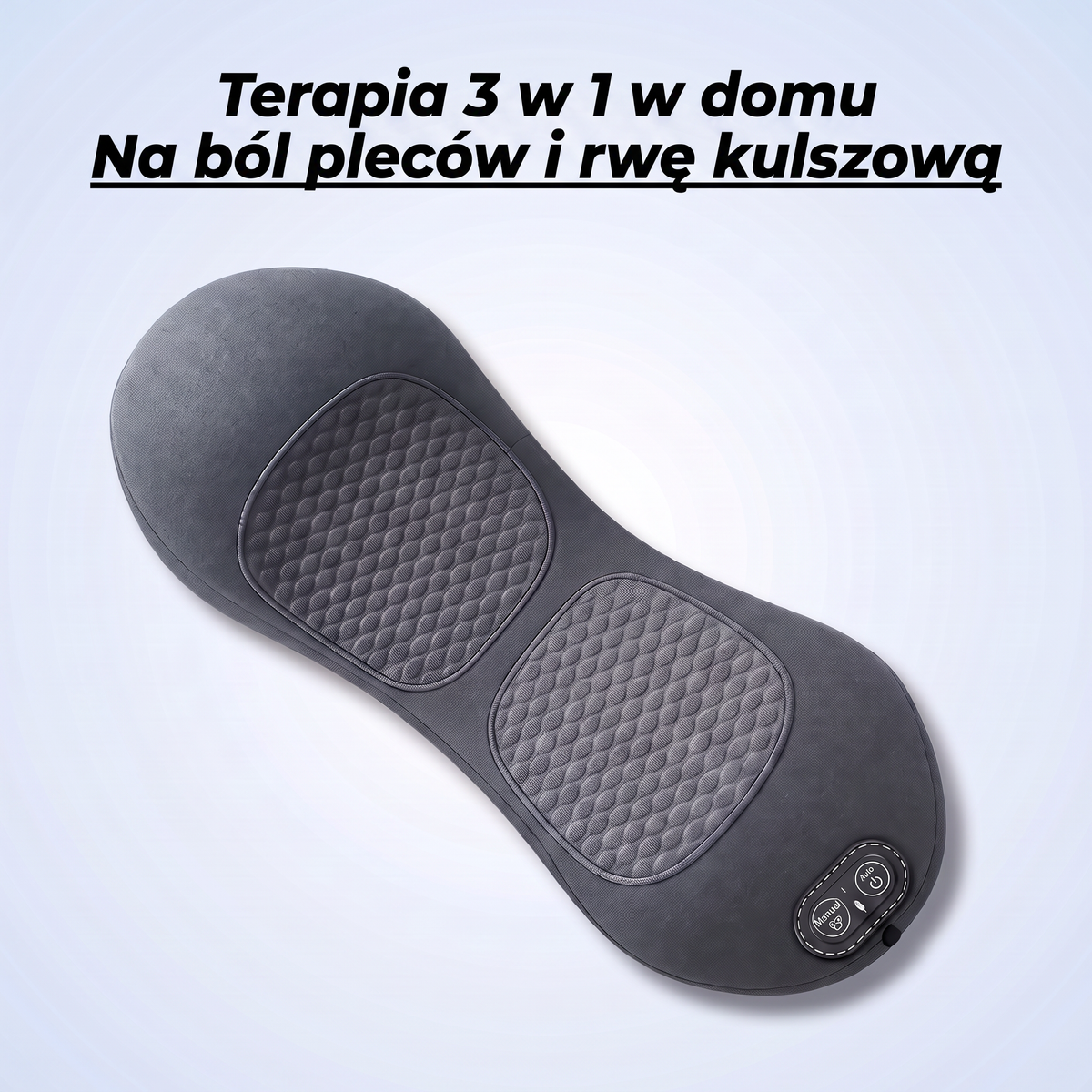 Masażer Spinova od Terralis na łagodzenie rwy kulszowej