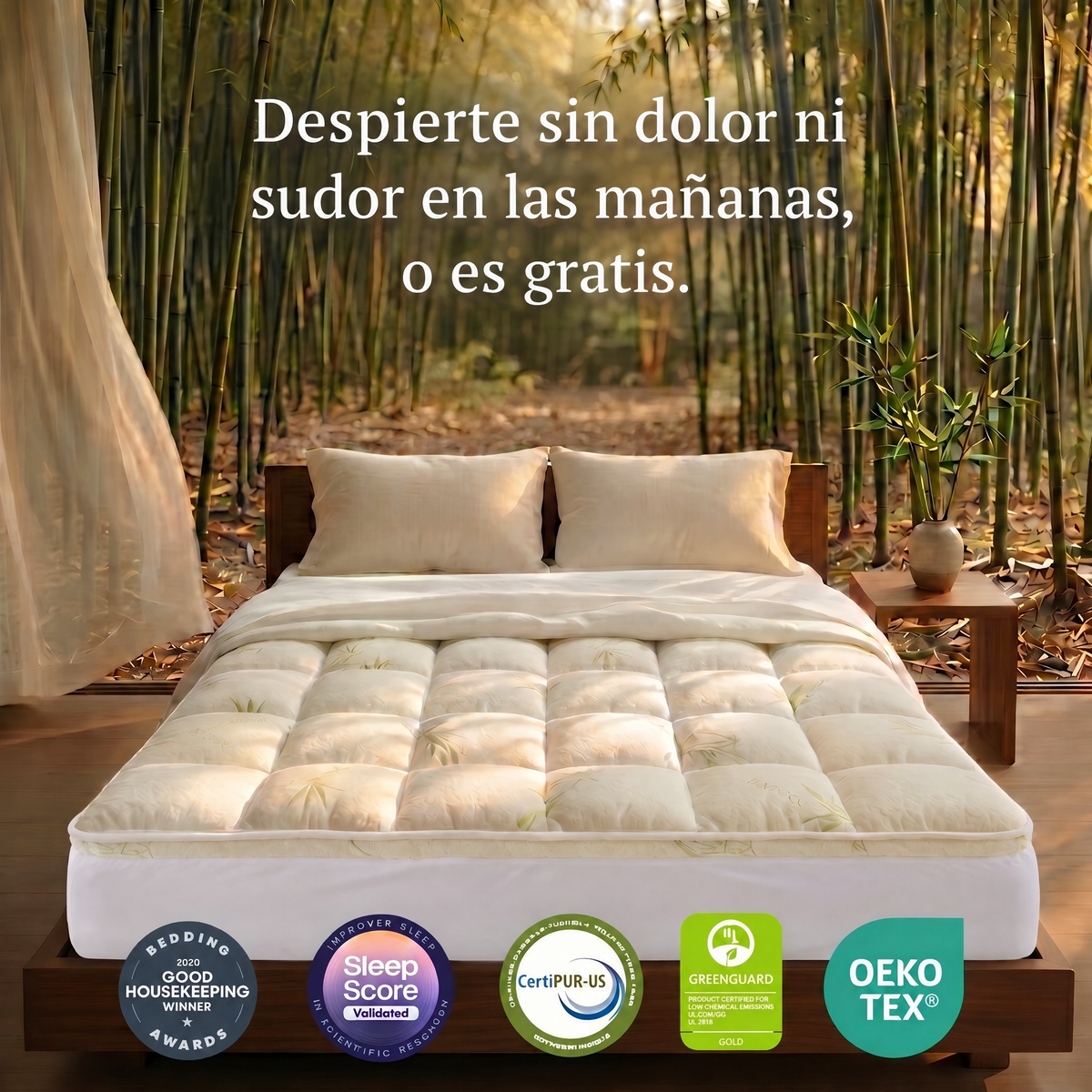 Sobrecolchón Kumora - KMR-PE