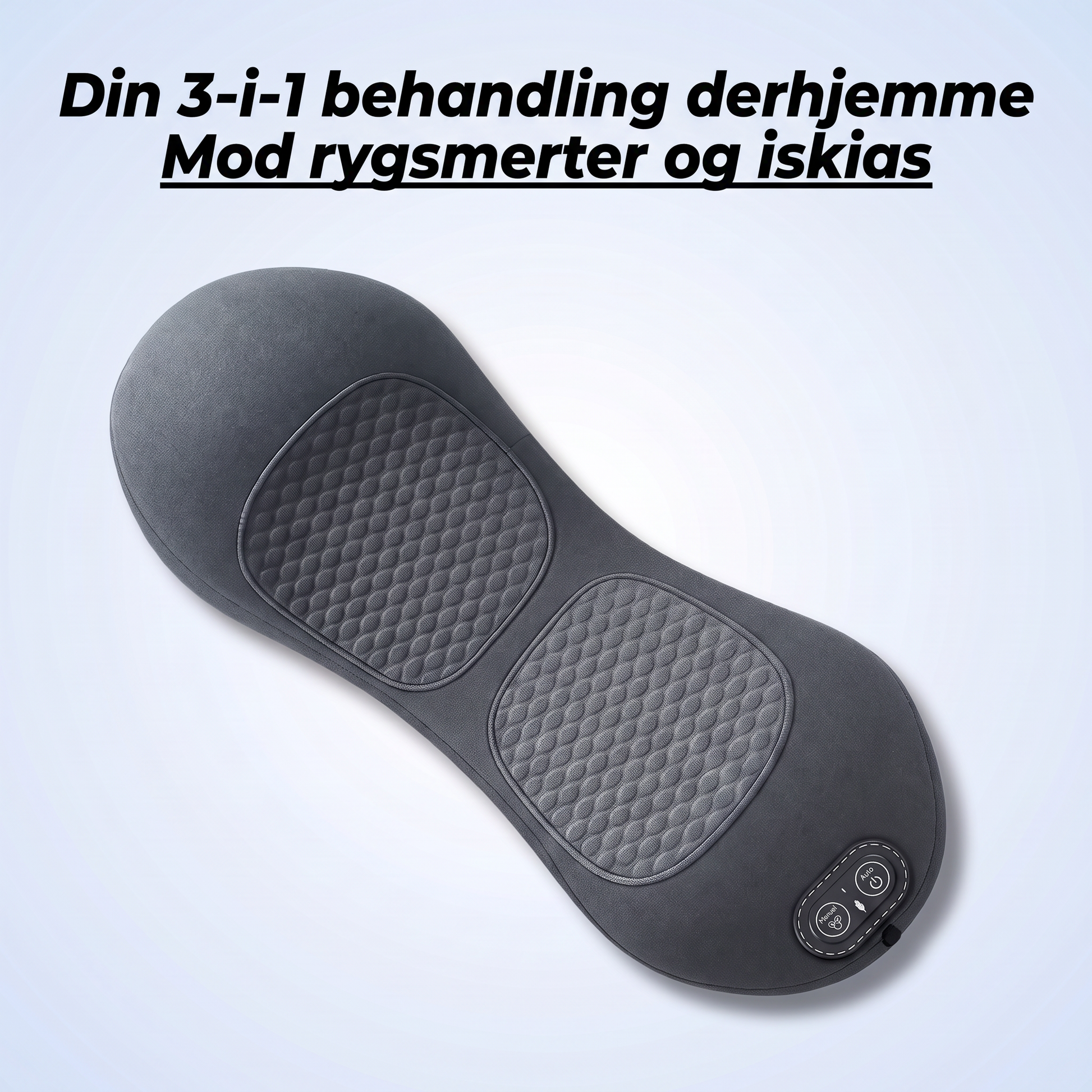 Spinova massageapparat fra Terralis til lindring af iskias