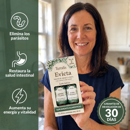 Kit detox intestinal de 2 pasos Evicta - 1041EVC-PE