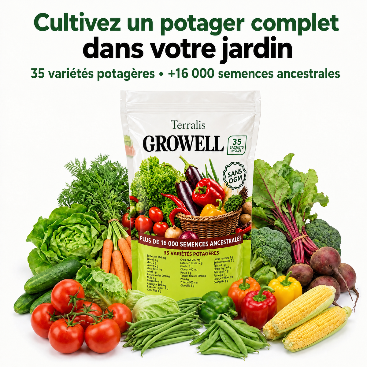 Réserve de semences Growell - GRW-MU
