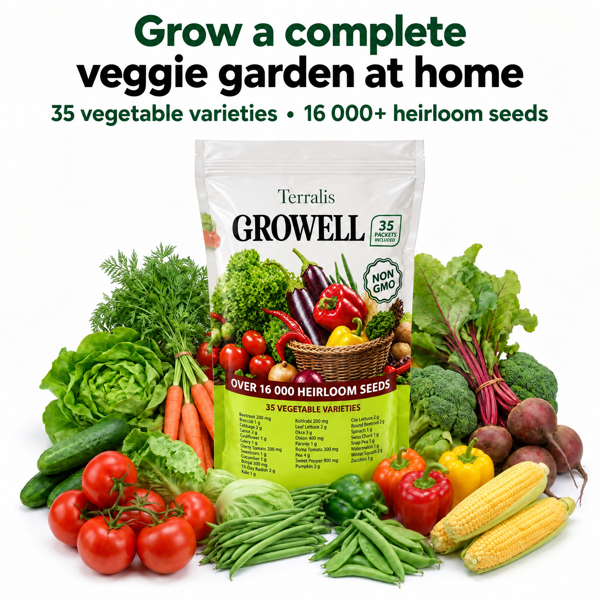 Seed stockpile Growell - GRW-ZA