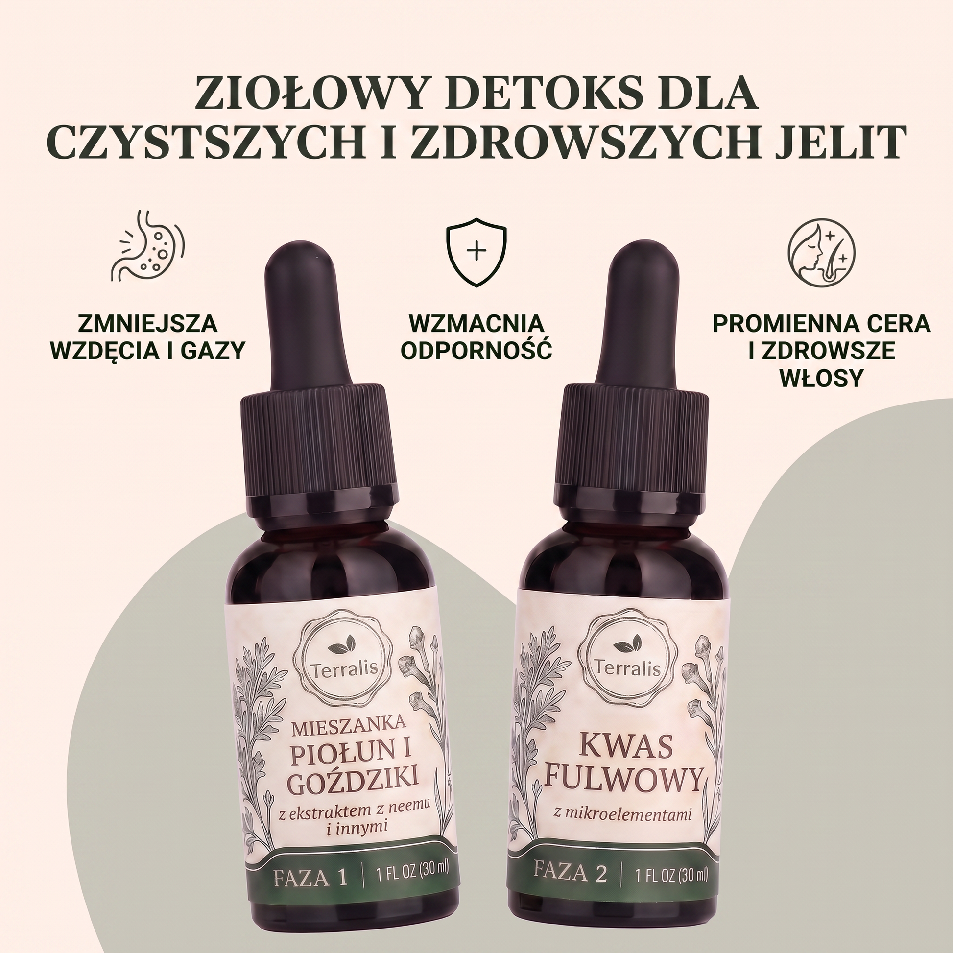 Zestaw Klenza do oczyszczania jelit w 2 fazach