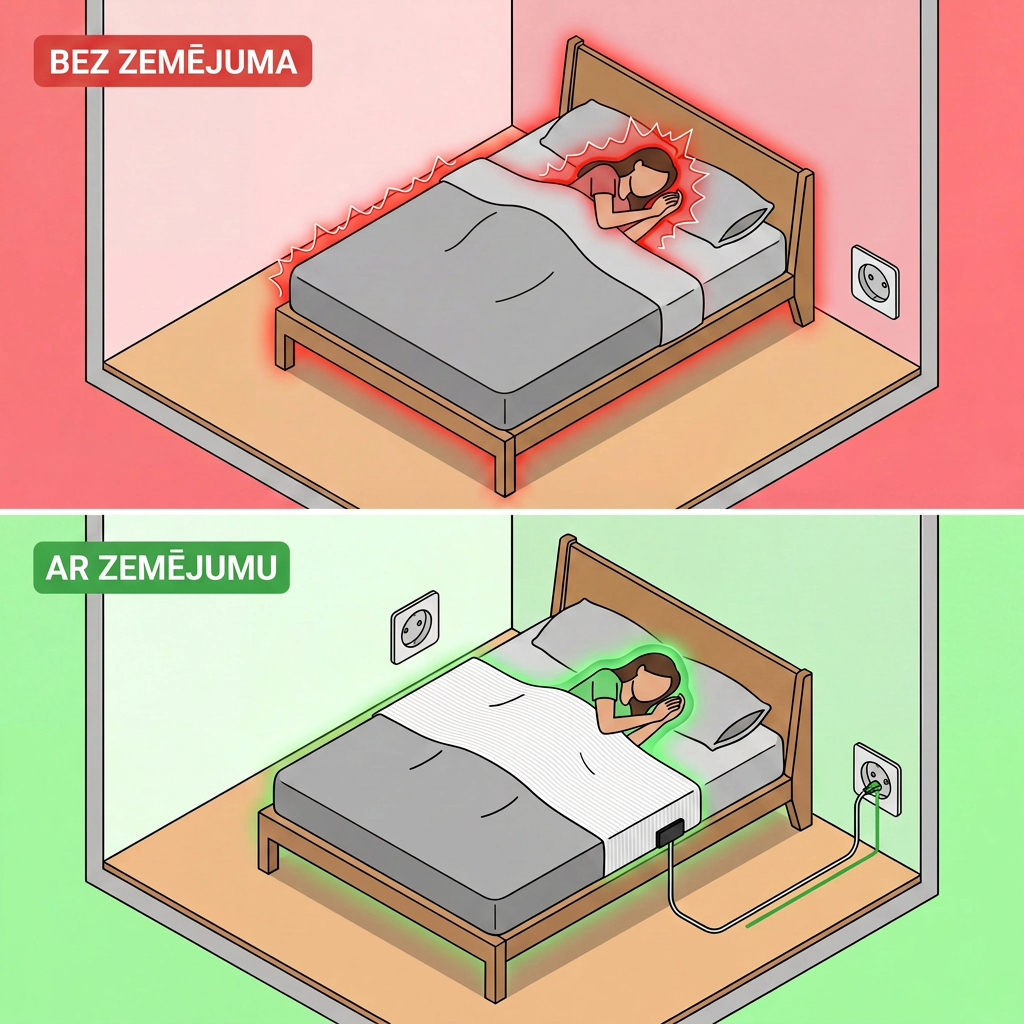Zero-Volt™ zemējuma palags