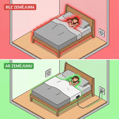 Zero-Volt™ zemējuma palags