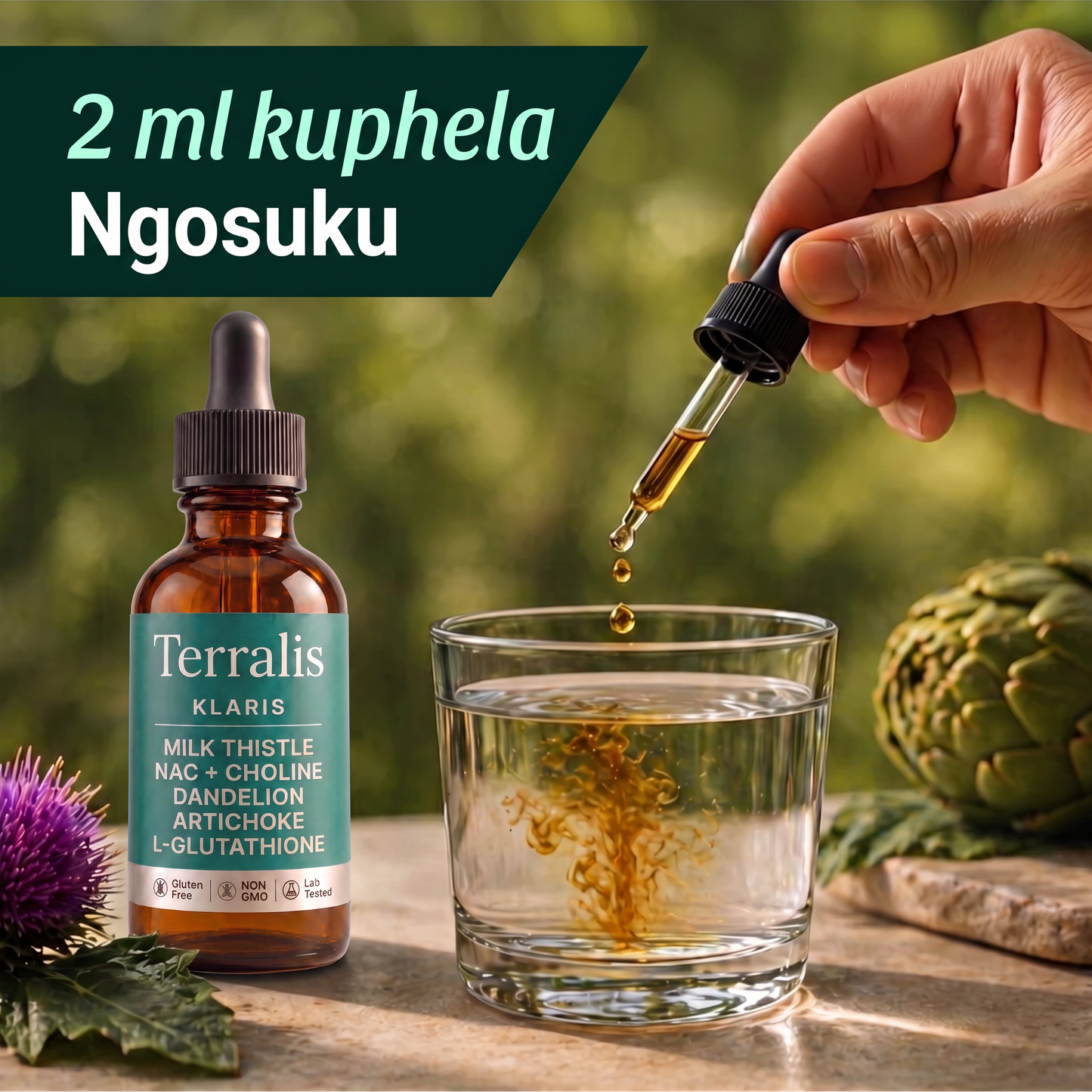 Indlela yokusebenzisa i-Klaris: 2 ml ngosuku