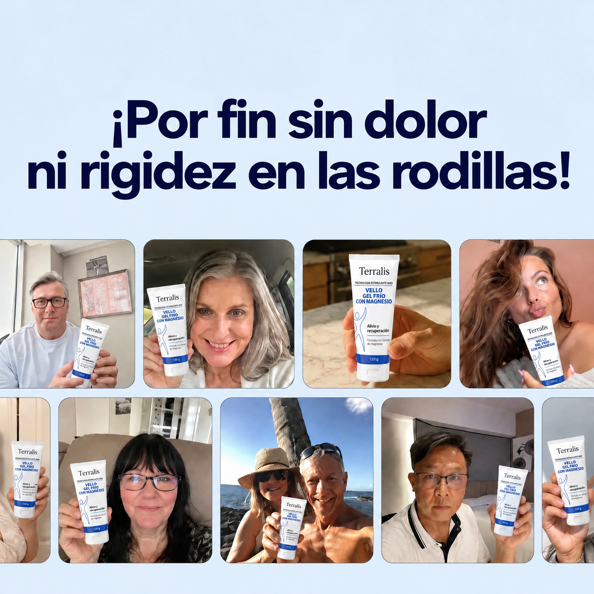 Gel frío de magnesio Vello - VLO-PE