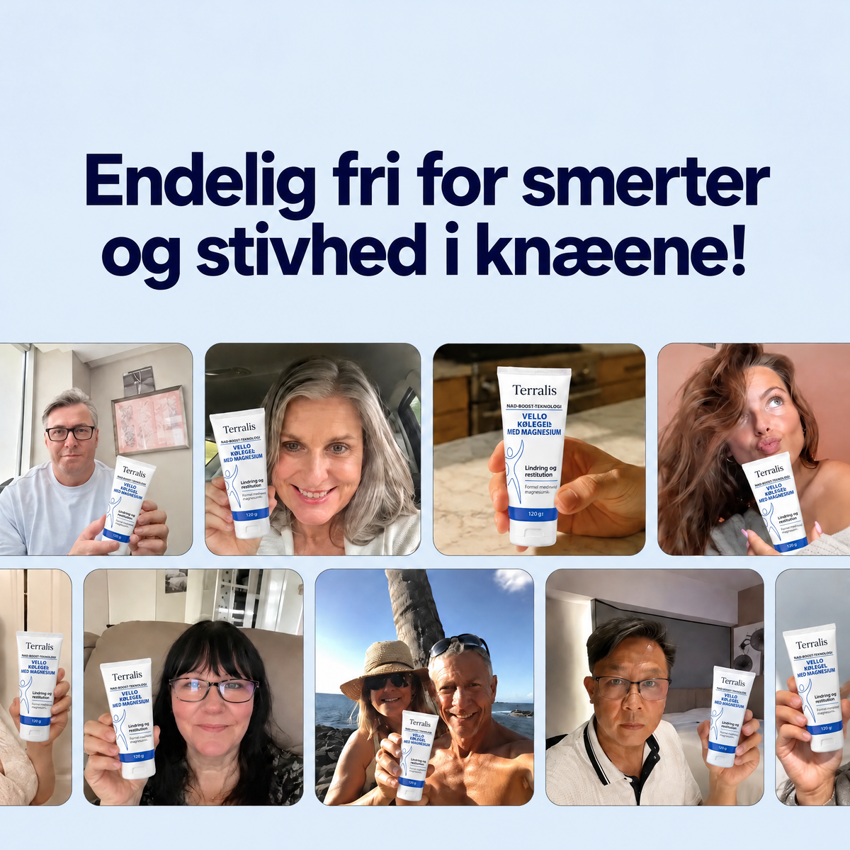 Kølende magnesiumgel Vello - VLO-DK