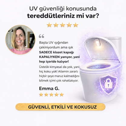 UV klozet sterilizatörü Uvara - 3353UVR-TR