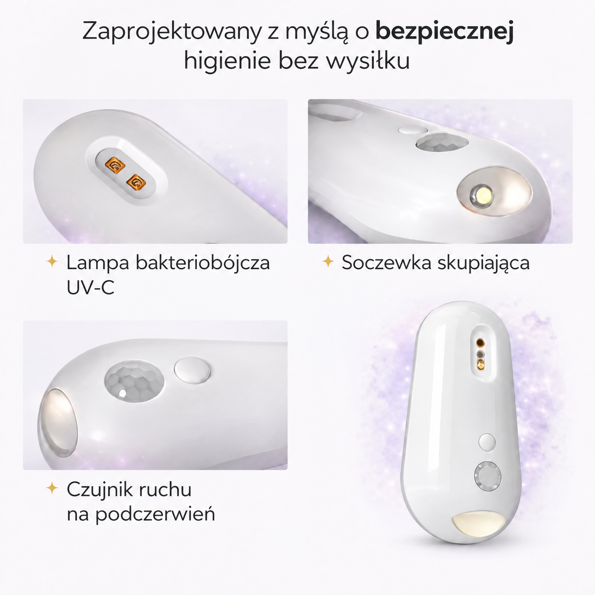 Sterylizator UV do toalety Uvara - UVR-PL