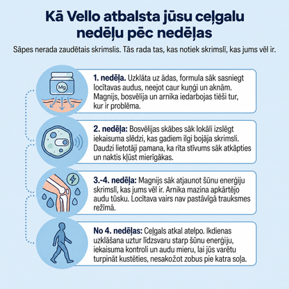 Vēsinošs magnija gels Vello - VLO-LV