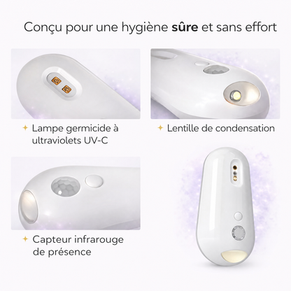 Stérilisateur UV pour toilettes Uvara - 4527UVR-MU