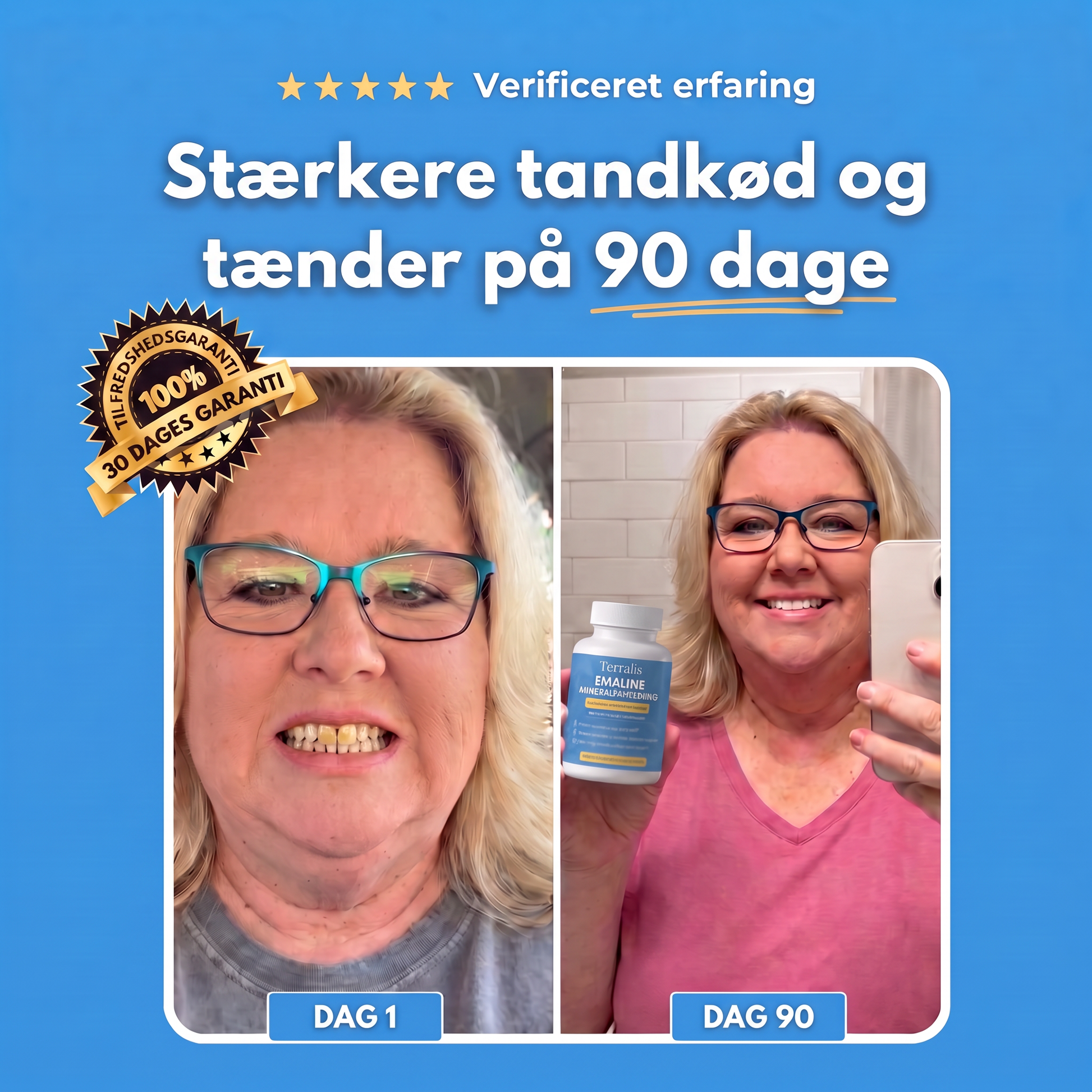Resultat før og efter med Emaline