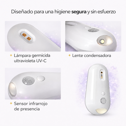 Esterilizador UV para inodoro Uvara - 7849UVR-PE