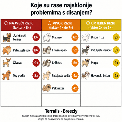 Zalogaji za disajne puteve pasa Breezly - BRZ-BA