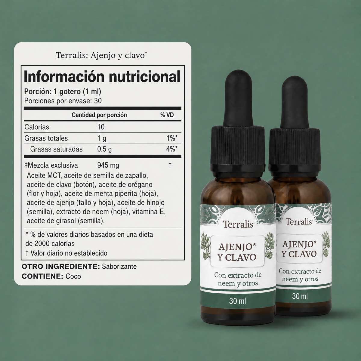 Kit detox intestinal de 2 pasos Evicta - 1041EVC-PE