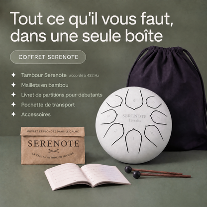 Tambour apaisant Serenote - 7824SRN-MU