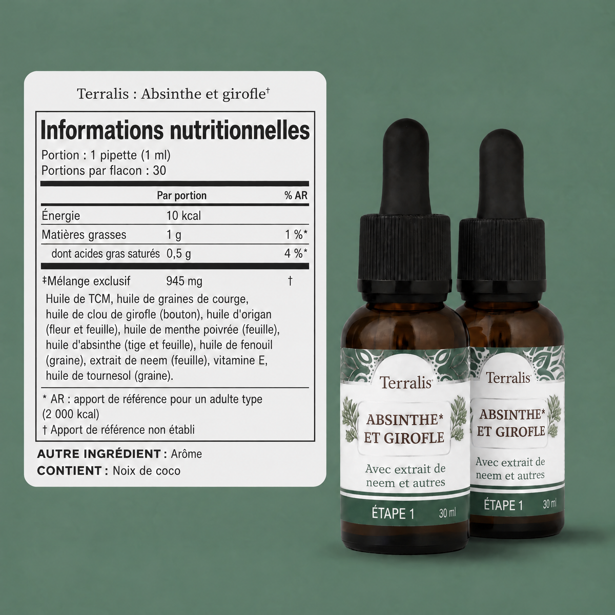 Kit détox intestinal en 2 étapes Evicta - 6064EVC-LU
