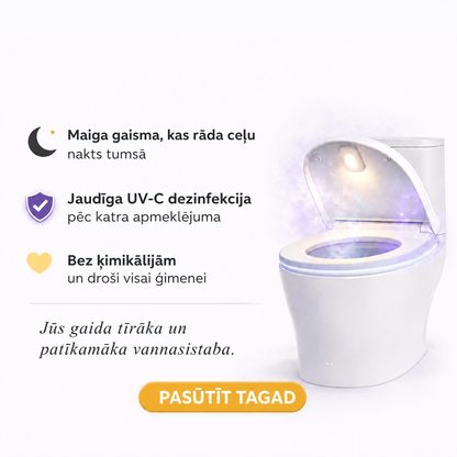 Tualetes poda UV sterilizators Uvara - 7240UVR-LV
