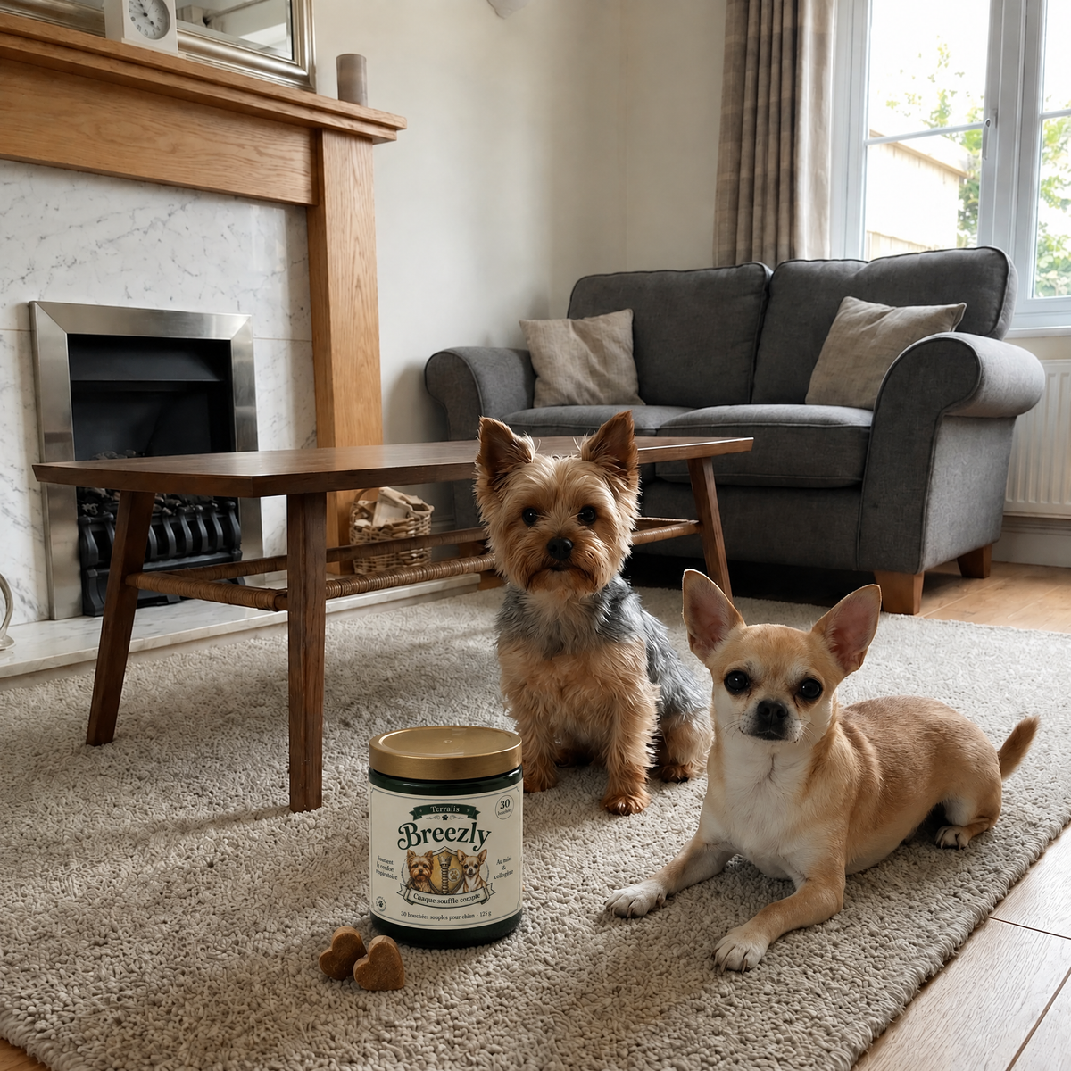 Bouchées respiratoires pour chiens Breezly - BRZ-MU