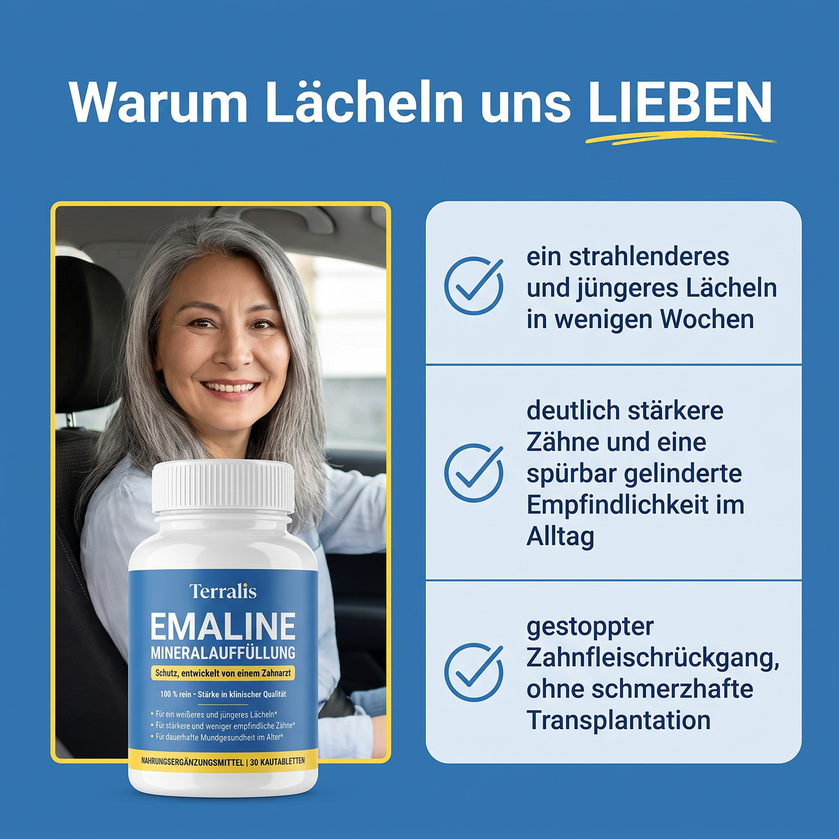 Warum ein schönes Lächeln Emaline liebt