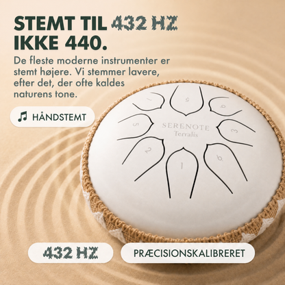 Beroligende tungetromme Serenote - 5842SRN-DK