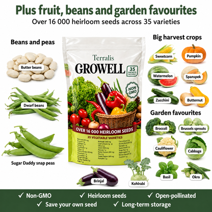 Seed stockpile Growell - GRW-ZA