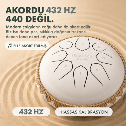 Rahatlatıcı dil davulu Serenote - 3130SRN-TR