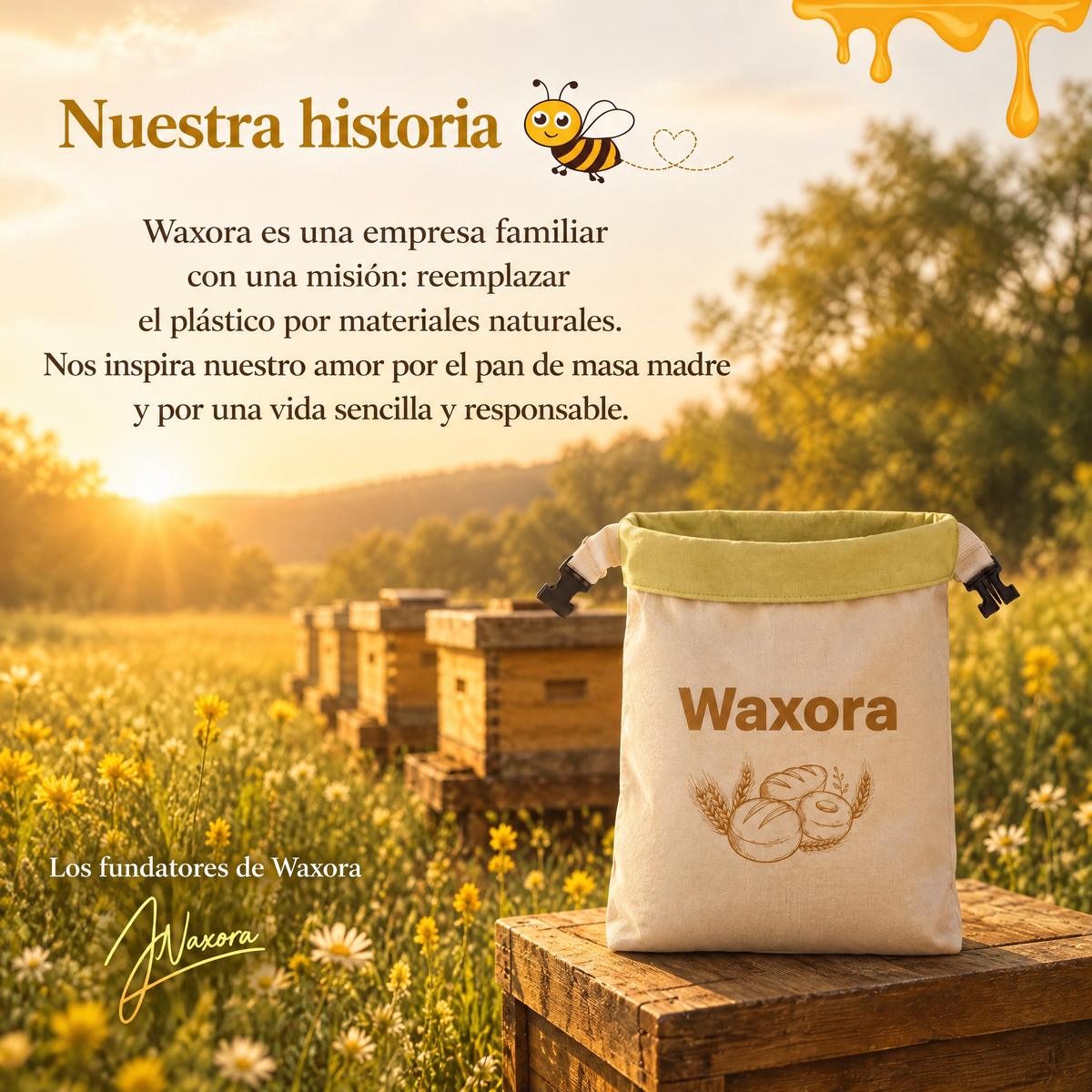 Bolsa para pan Waxora - WAX-PE