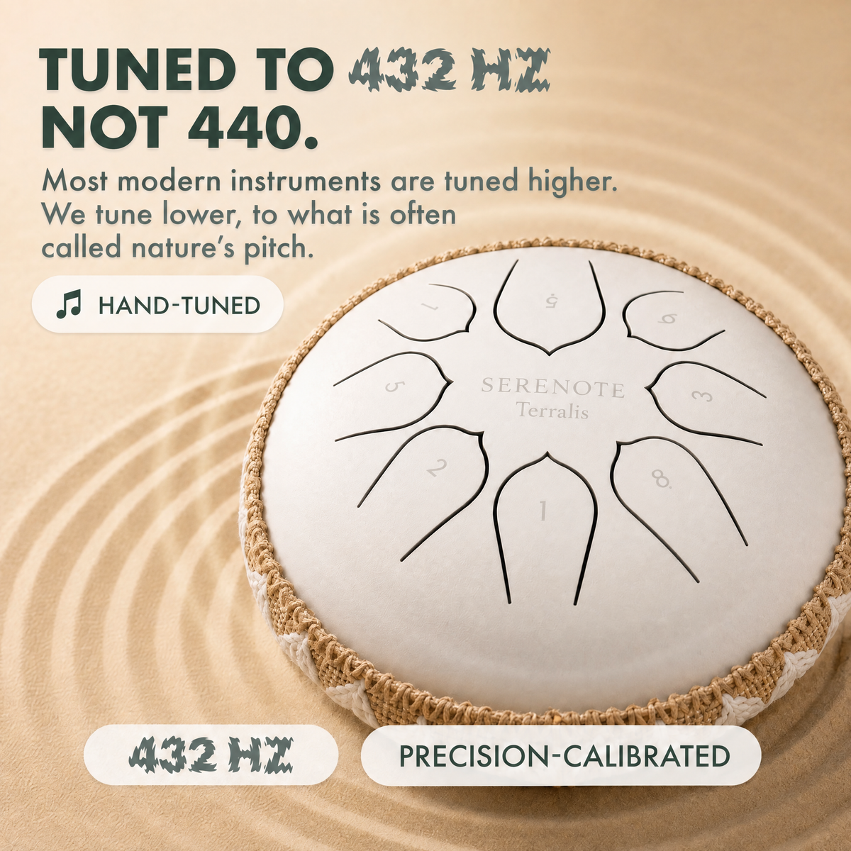 Soothing Tongue Drum Serenote - 7135SRN-ZA