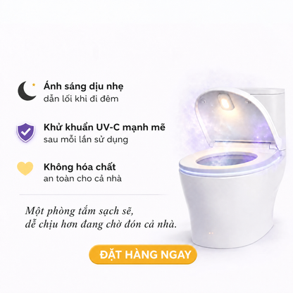 Máy khử khuẩn UV cho bồn cầu Uvara - 3327UVR-VN
