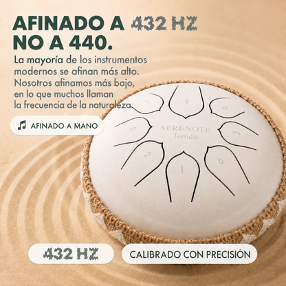 Tambor relajante Serenote - 8955SRN-PE