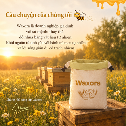 Túi bảo quản bánh mì Waxora - WAX-VN