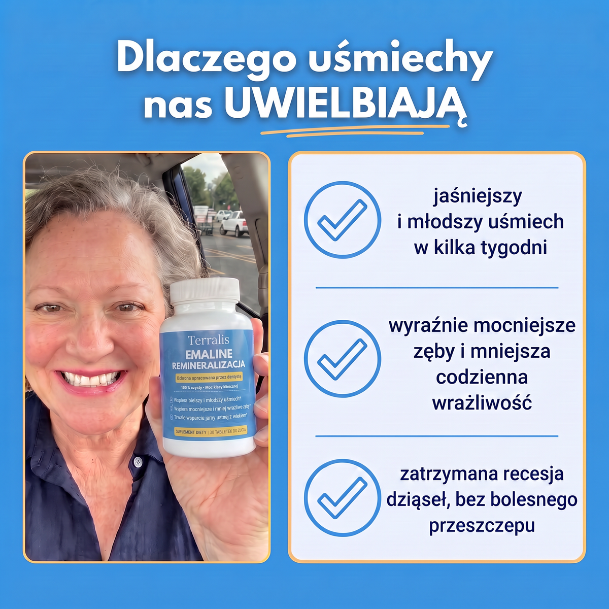 Dlaczego uśmiechy kochają Emaline