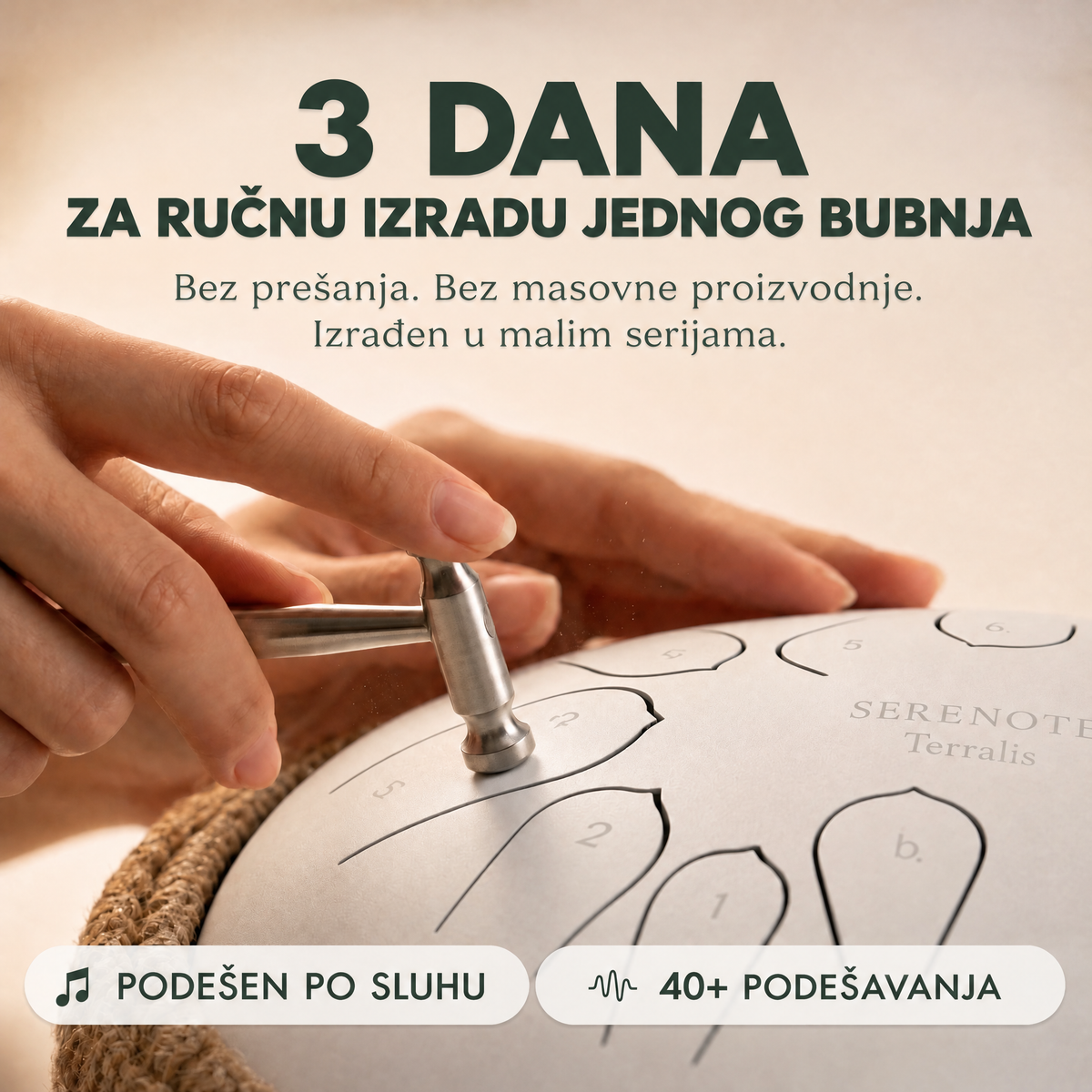 Umirujući bubanj Serenote - 7585SRN-BA