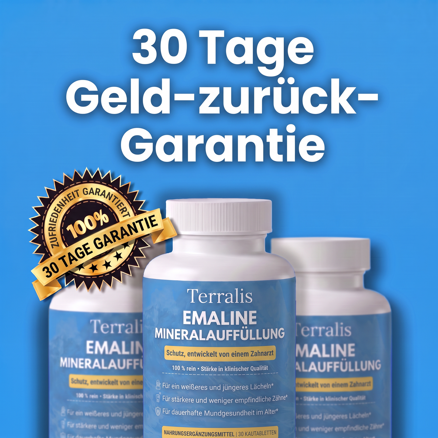 30 Tage Geld-zurück-Garantie für Emaline