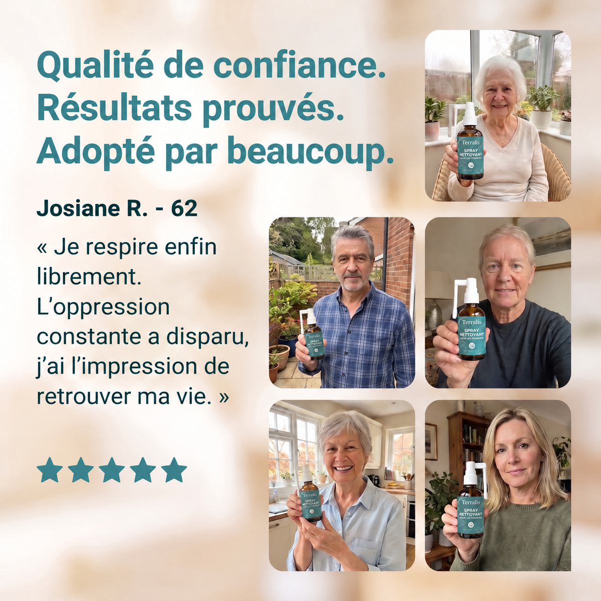 Spray nettoyant pour les poumons Terralis - SPRAY-MU