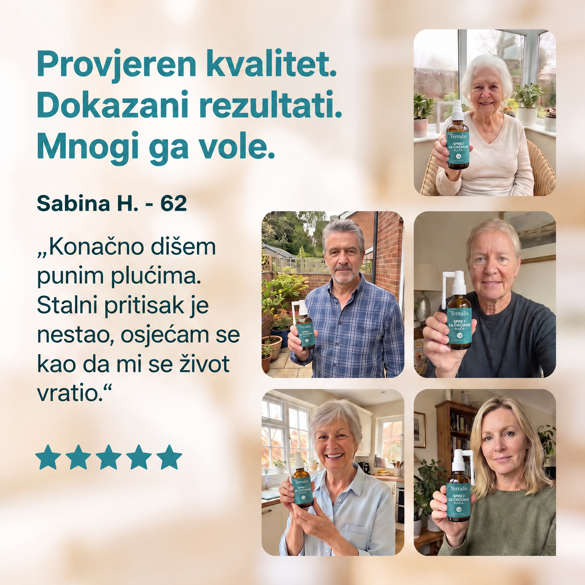 Sprej za čišćenje pluća Terralis - SPRAY-BA