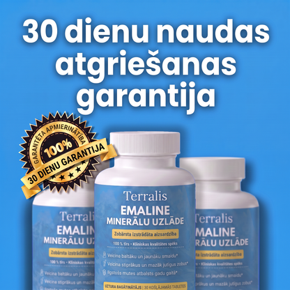 Emaline 30 dienu naudas atmaksas garantija