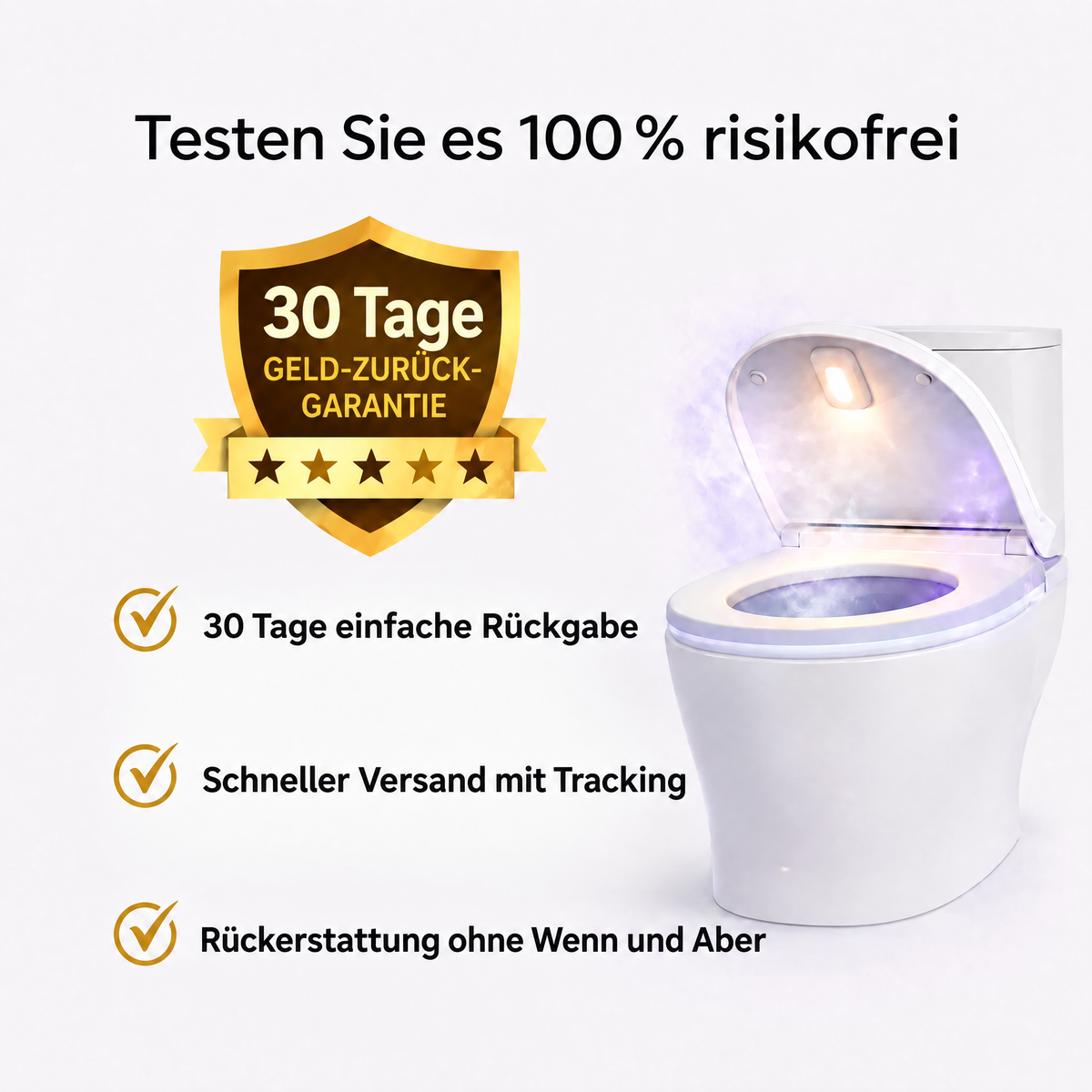 UV-Toilettensterilisator Uvara - 5226UVR-AT