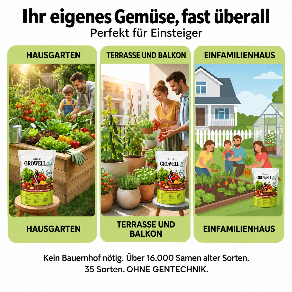 Samenvorrat Growell - GRW-AT