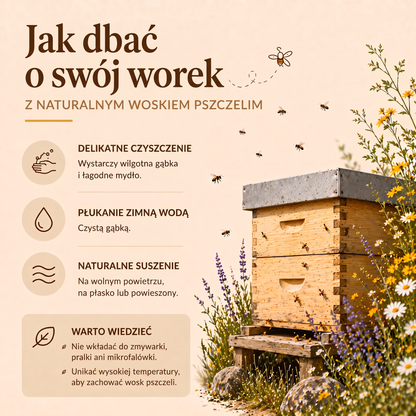 Zadbaj o swój worek na chleb Waxora