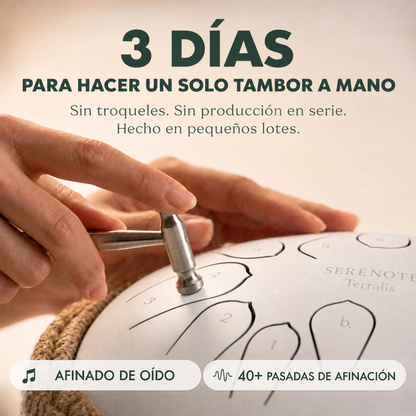 Tambor relajante Serenote - 8955SRN-PE